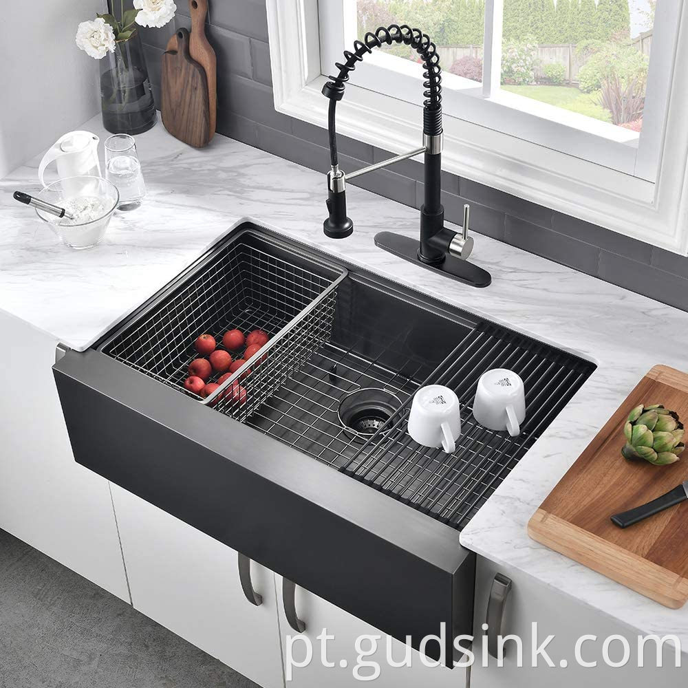 double stainless steel sink